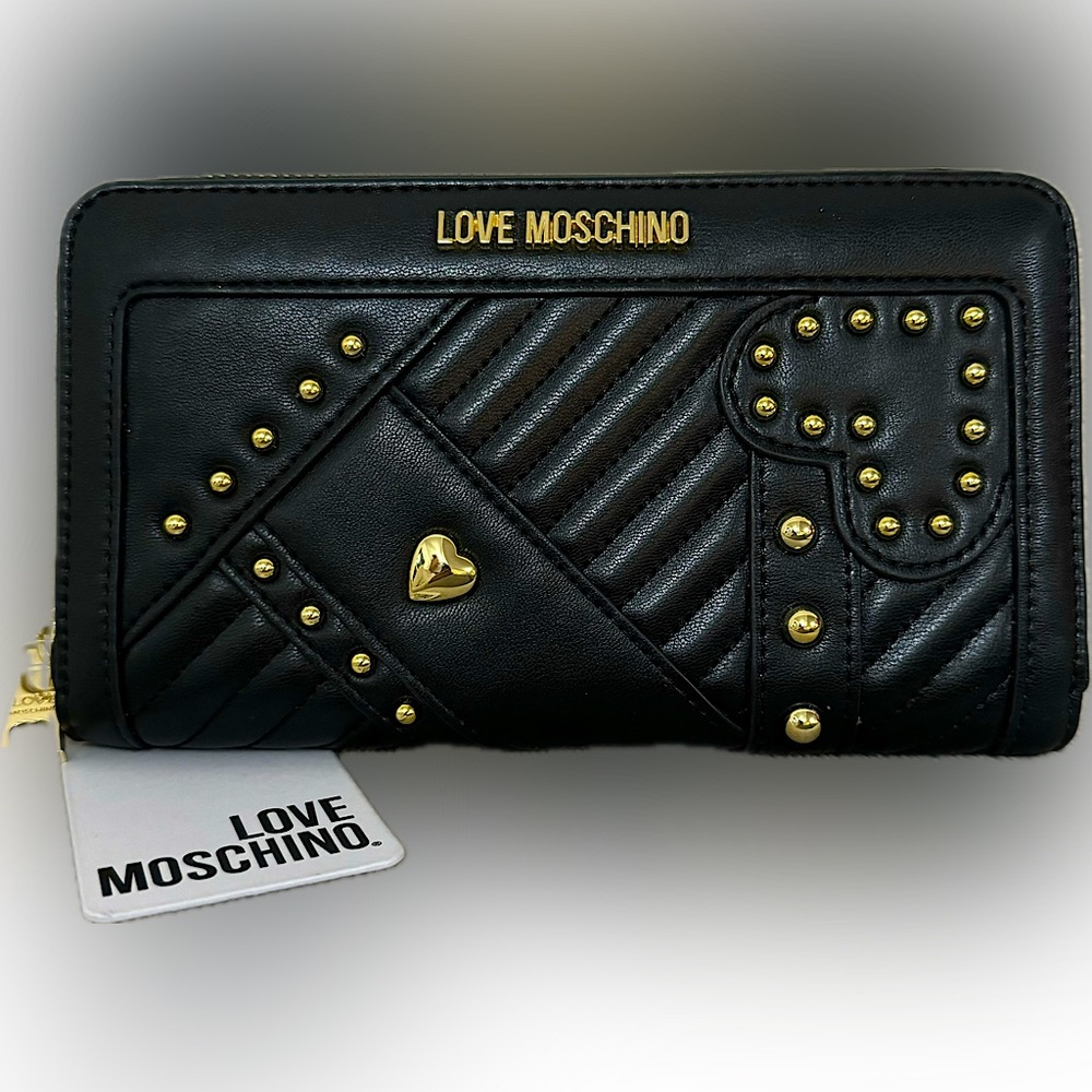 Love Moschino Portafogli PU Nero